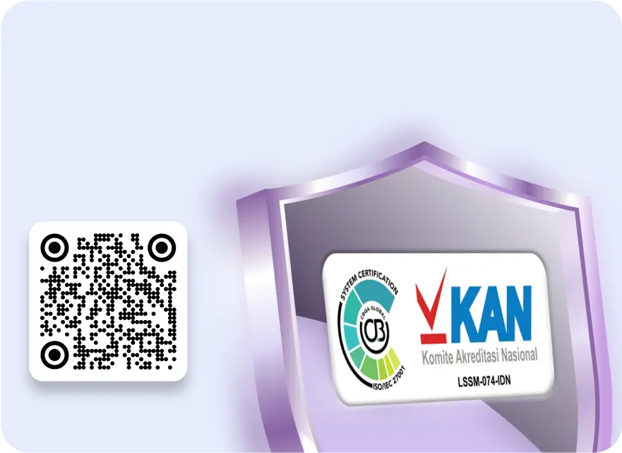 <span class="text-blue-500">ISO 27001</span> Certified